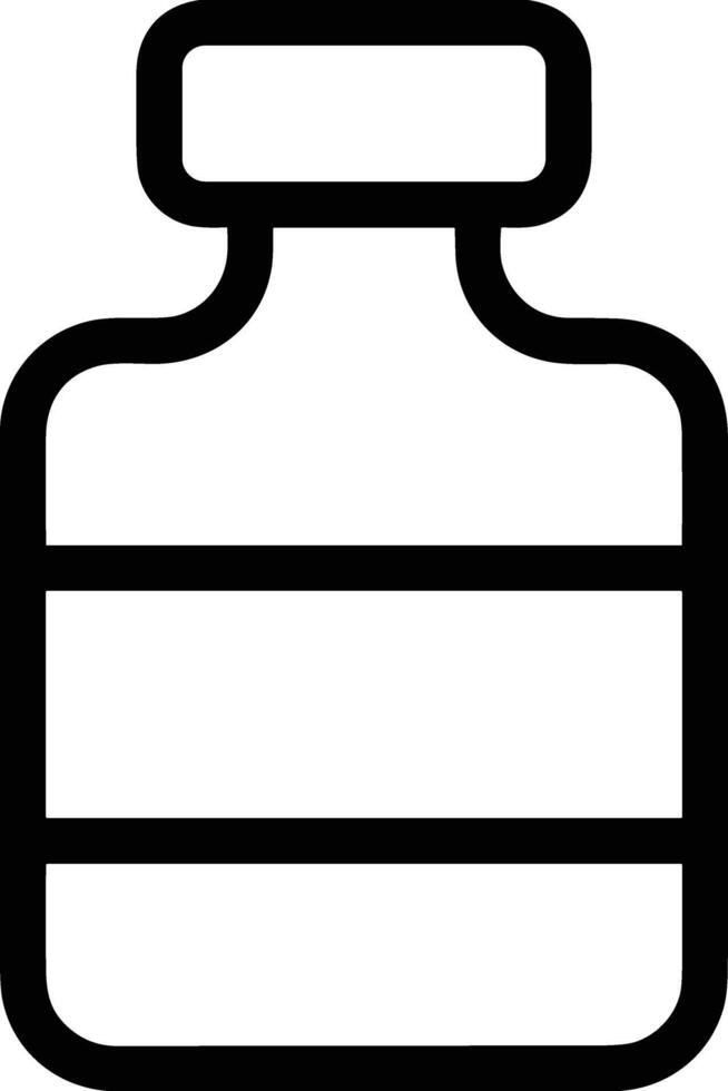 Bottle drink icon symbol image. Illustration of the drink water bottle glass design image vector