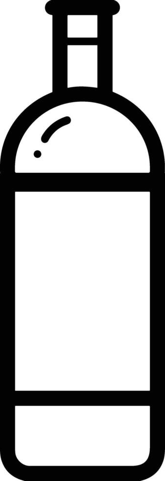 Bottle drink icon symbol image. Illustration of the drink water bottle glass design image vector