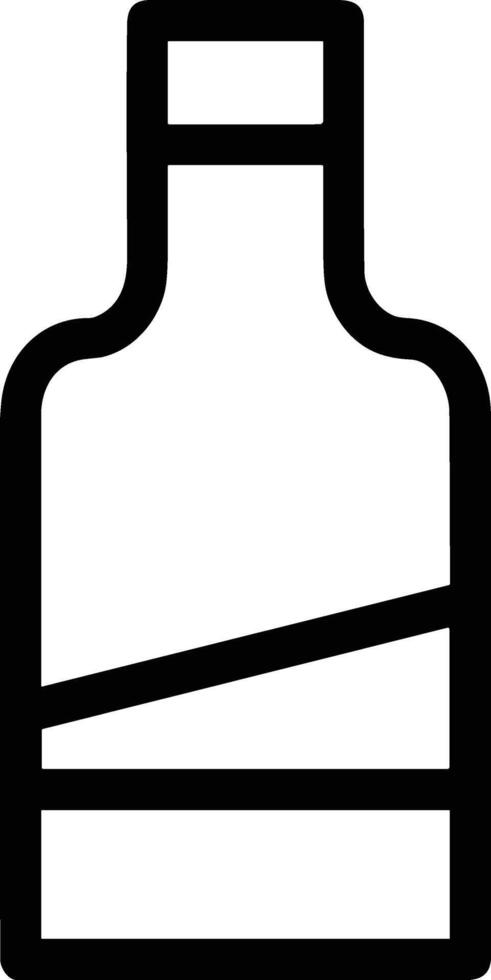 Bottle drink icon symbol image. Illustration of the drink water bottle glass design image vector