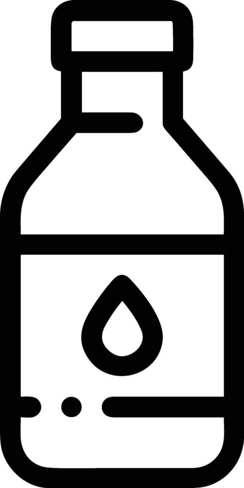 Bottle drink icon symbol image. Illustration of the drink water bottle glass design image vector