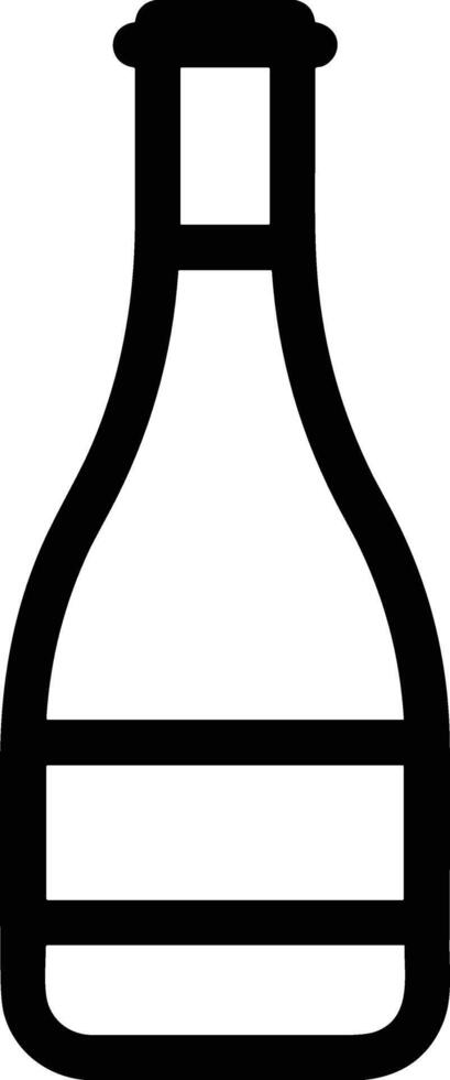 Bottle drink icon symbol image. Illustration of the drink water bottle glass design image vector