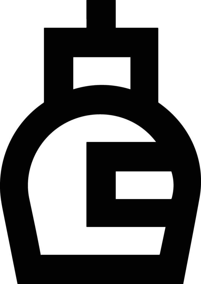 Bottle drink icon symbol image. Illustration of the drink water bottle glass design image vector