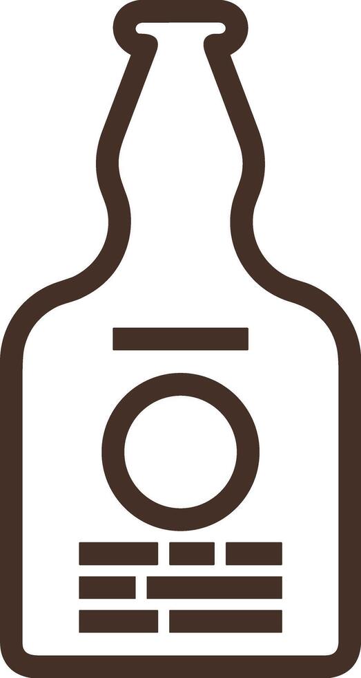 Bottle drink icon symbol image. Illustration of the drink water bottle glass design image vector