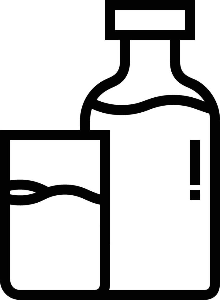 Bottle drink icon symbol image. Illustration of the drink water bottle glass design image vector