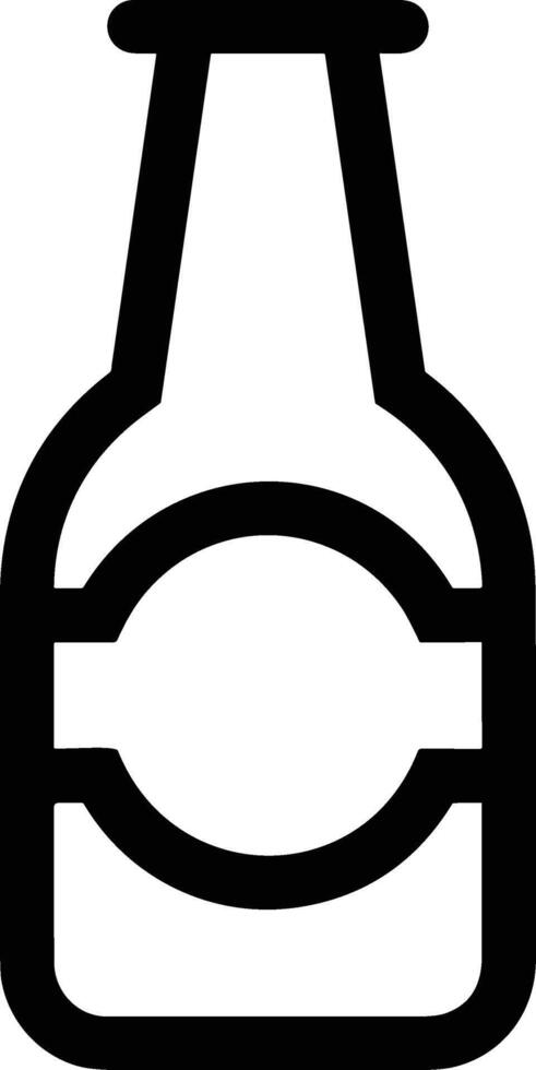 Bottle drink icon symbol image. Illustration of the drink water bottle glass design image vector