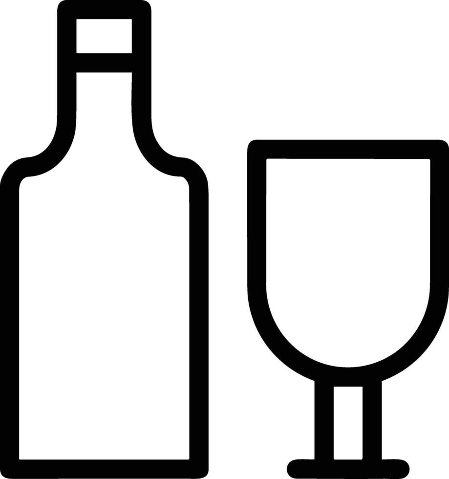Bottle drink icon symbol image. Illustration of the drink water bottle glass design image vector