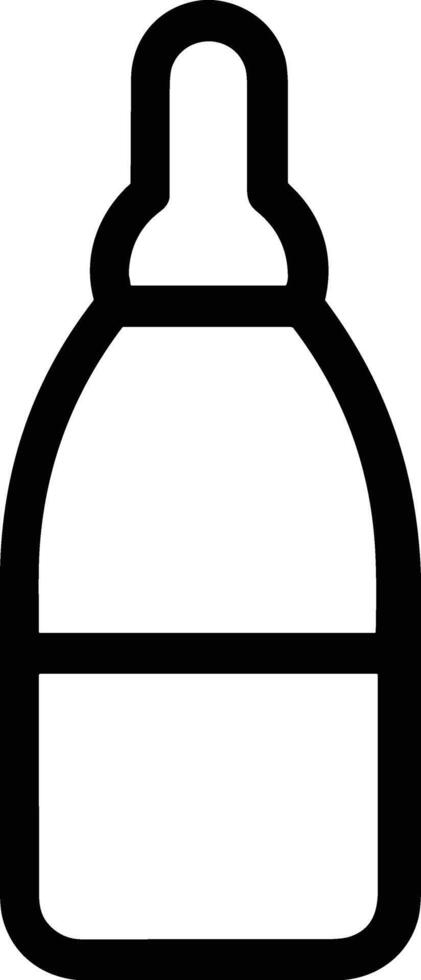Bottle drink icon symbol image. Illustration of the drink water bottle glass design image vector