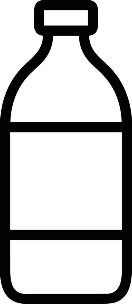 Bottle drink icon symbol image. Illustration of the drink water bottle glass design image vector