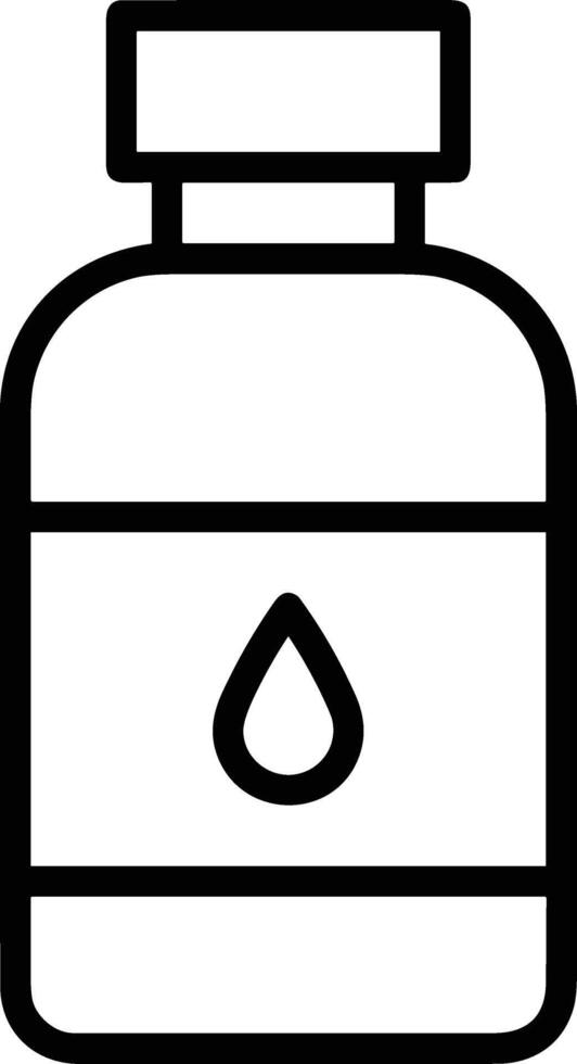 Bottle drink icon symbol image. Illustration of the drink water bottle glass design image vector