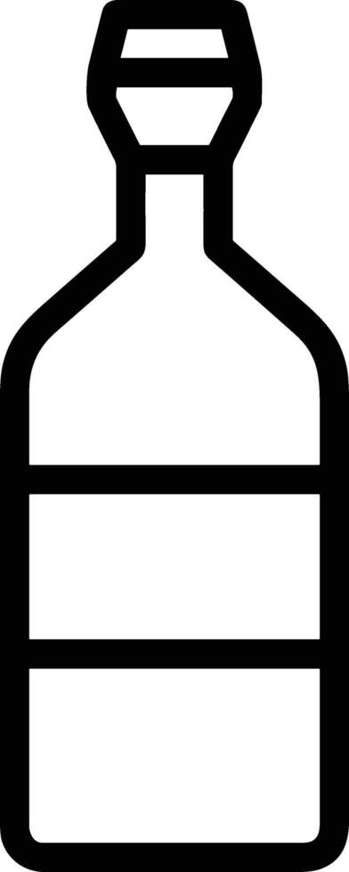 Bottle drink icon symbol image. Illustration of the drink water bottle glass design image vector