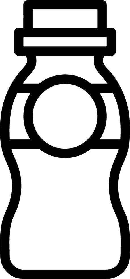 Bottle drink icon symbol image. Illustration of the drink water bottle glass design image vector