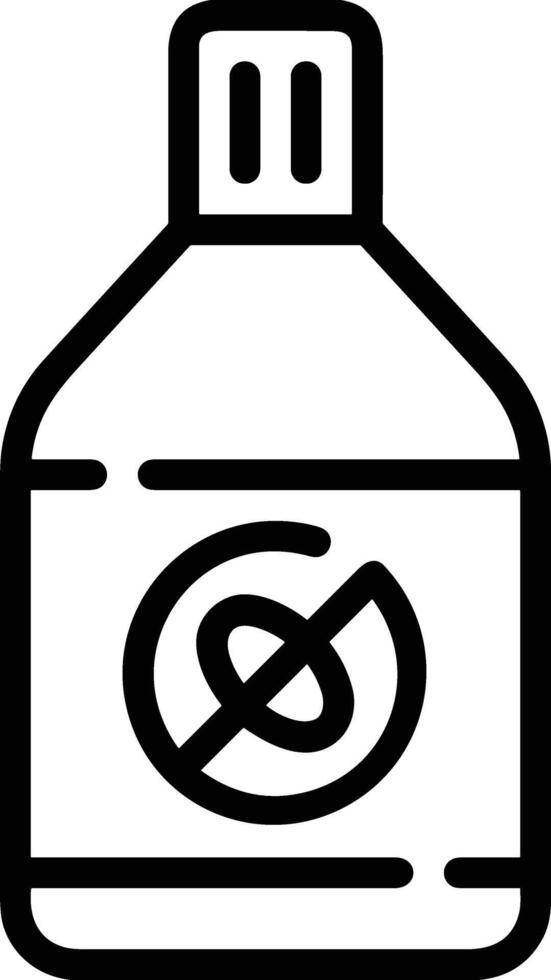 Bottle drink icon symbol image. Illustration of the drink water bottle glass design image vector