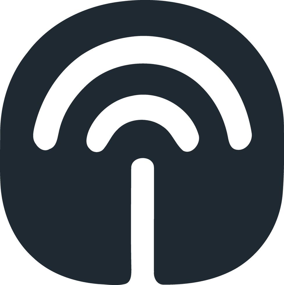 Essence of Communication, A Minimalist Black and White Logo with a Modern Twist. vector