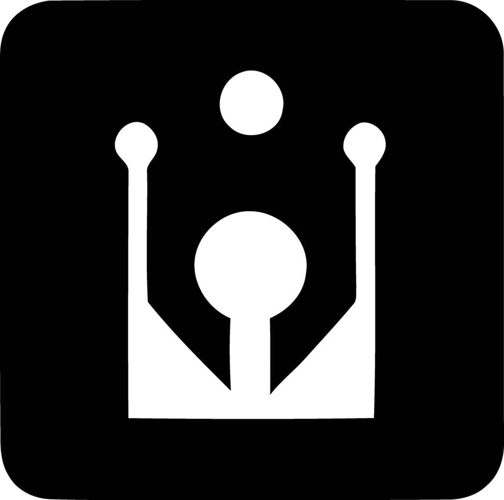 Elevate Success - Celebrating Triumphs in Minimalist Essence. vector