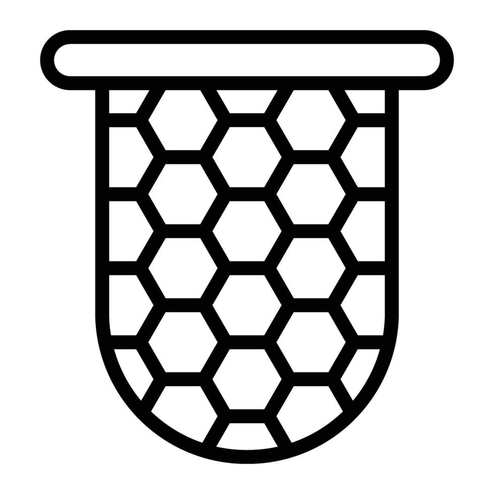 Nanotube Line Icon Design vector