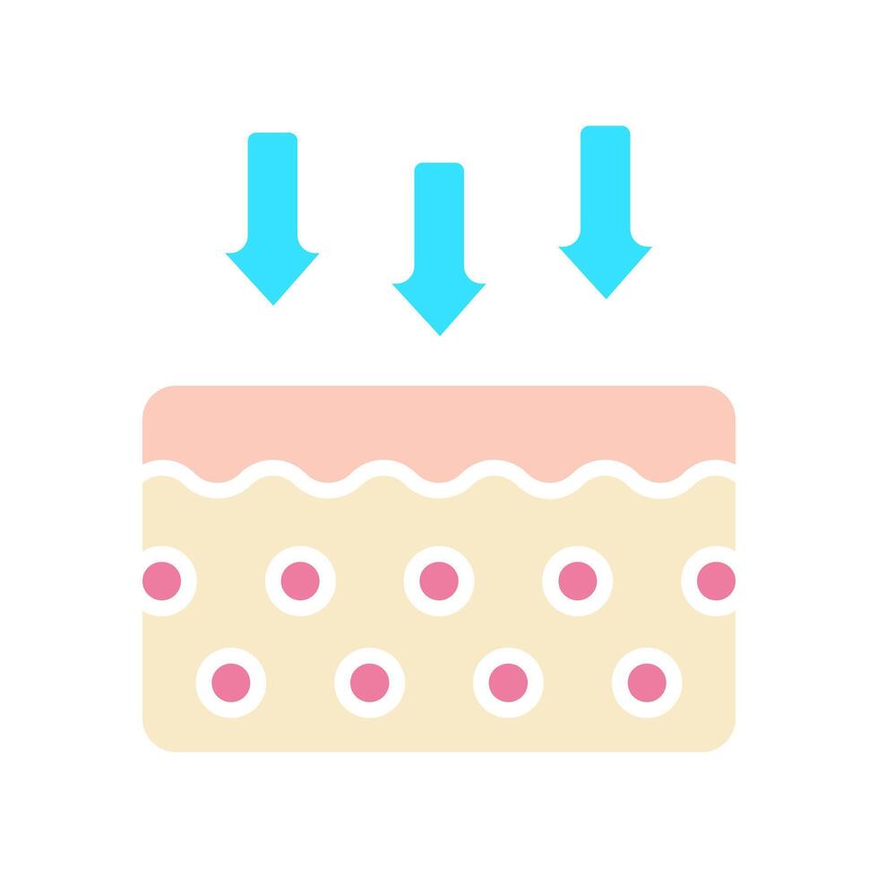 Healing cream line icon. Cleansing, UVB, AHA, BHA, acid, exfoliating, moisturizing, rejuvenating, blackheads, pimples, sebum, pores, regimen, epilator, ultrasonic cleaning, cream, sun cold protection vector