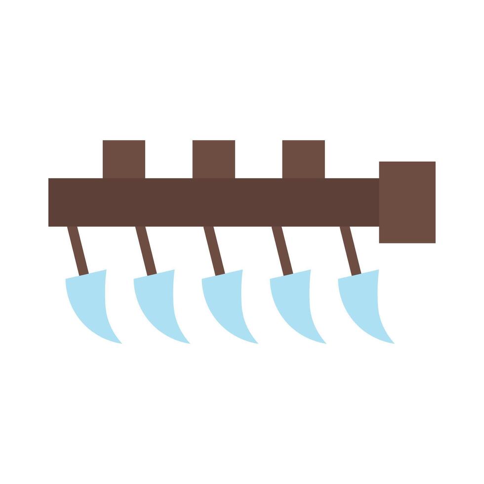 Cultivator Icon Design vector
