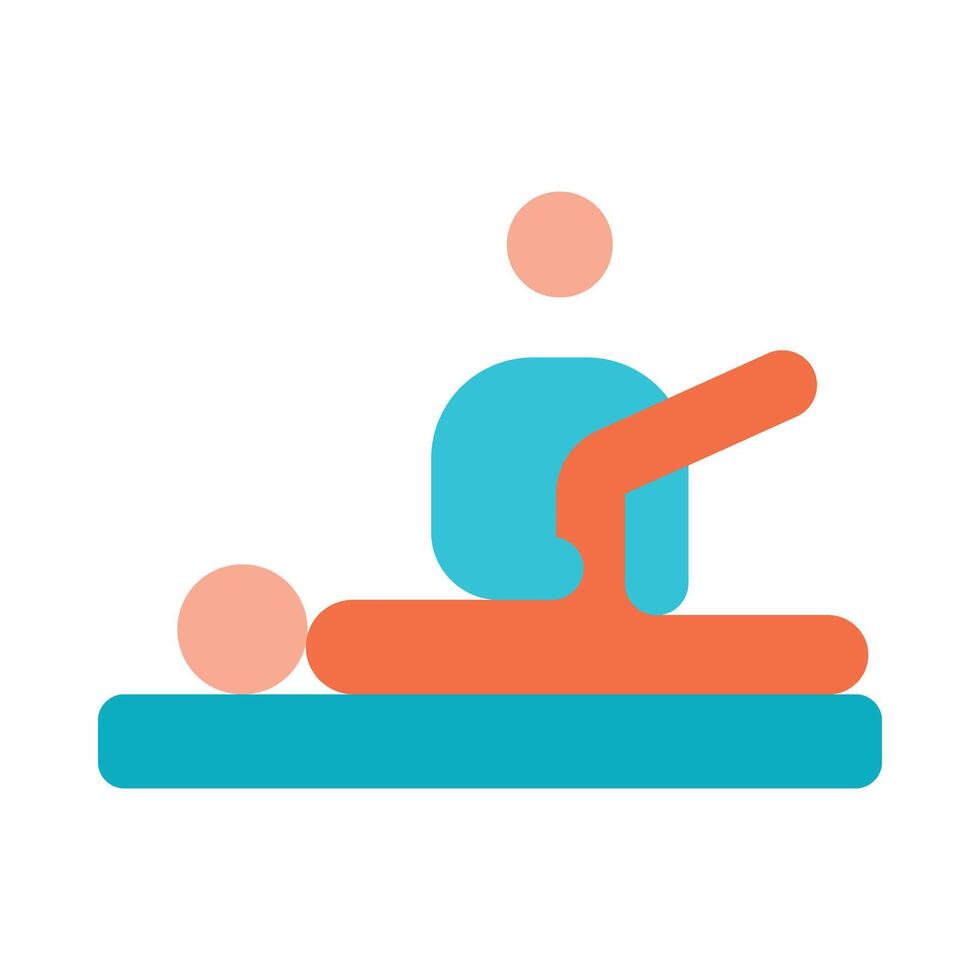 Physiotherapeutic Icon Design vector