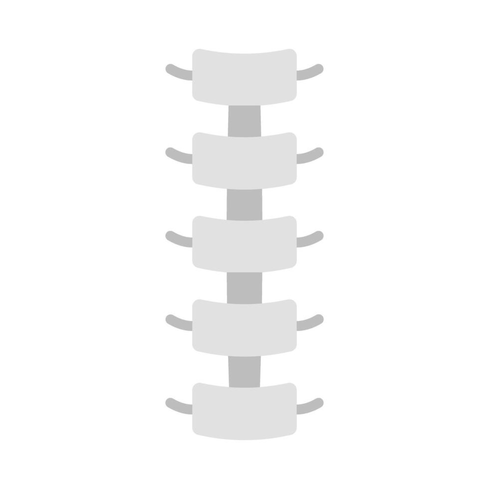 Spine Icon Design vector