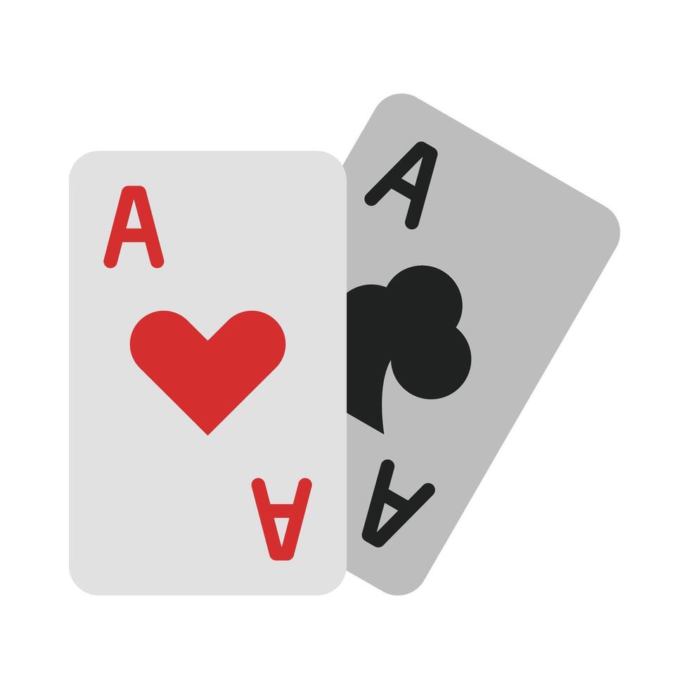 Poker Game Icon Design vector