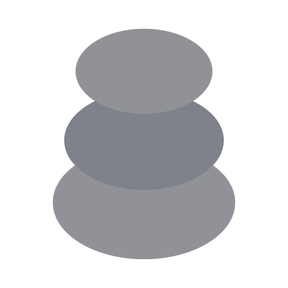 Hot Stones Icon Design vector