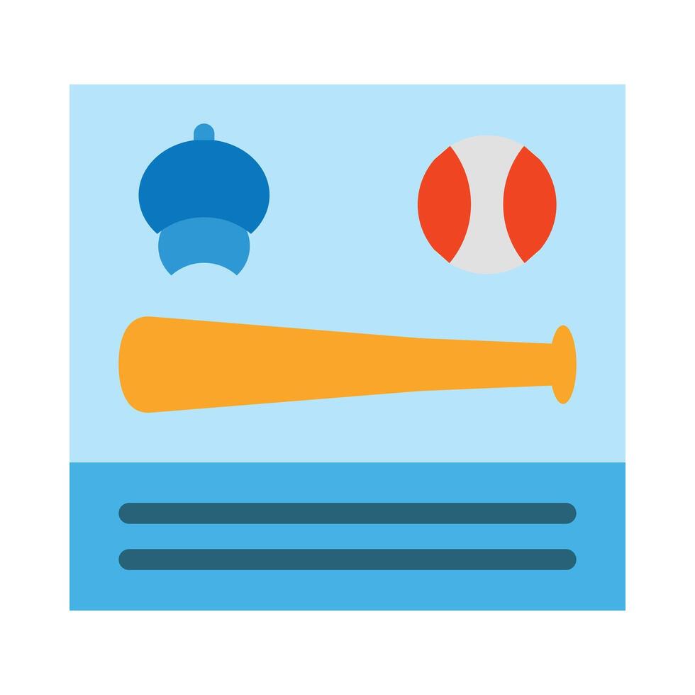 Baseball Hall Of Fame Icon Design vector