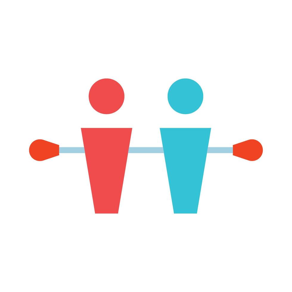 Table Soccer Icon Design vector