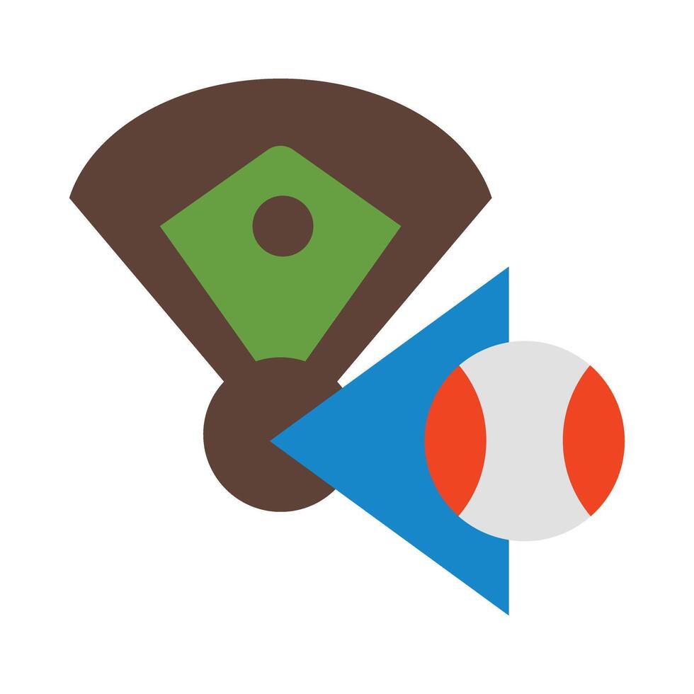 Home Run Icon Design vector