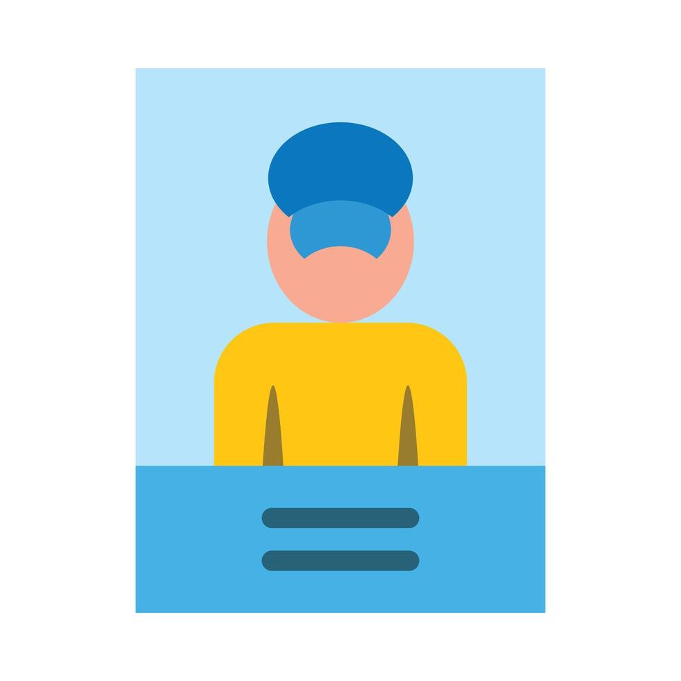 Baseball Cards Icon Design vector