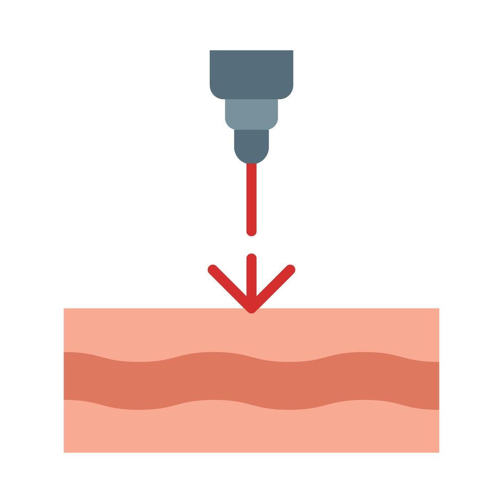 Laser Icon Design vector