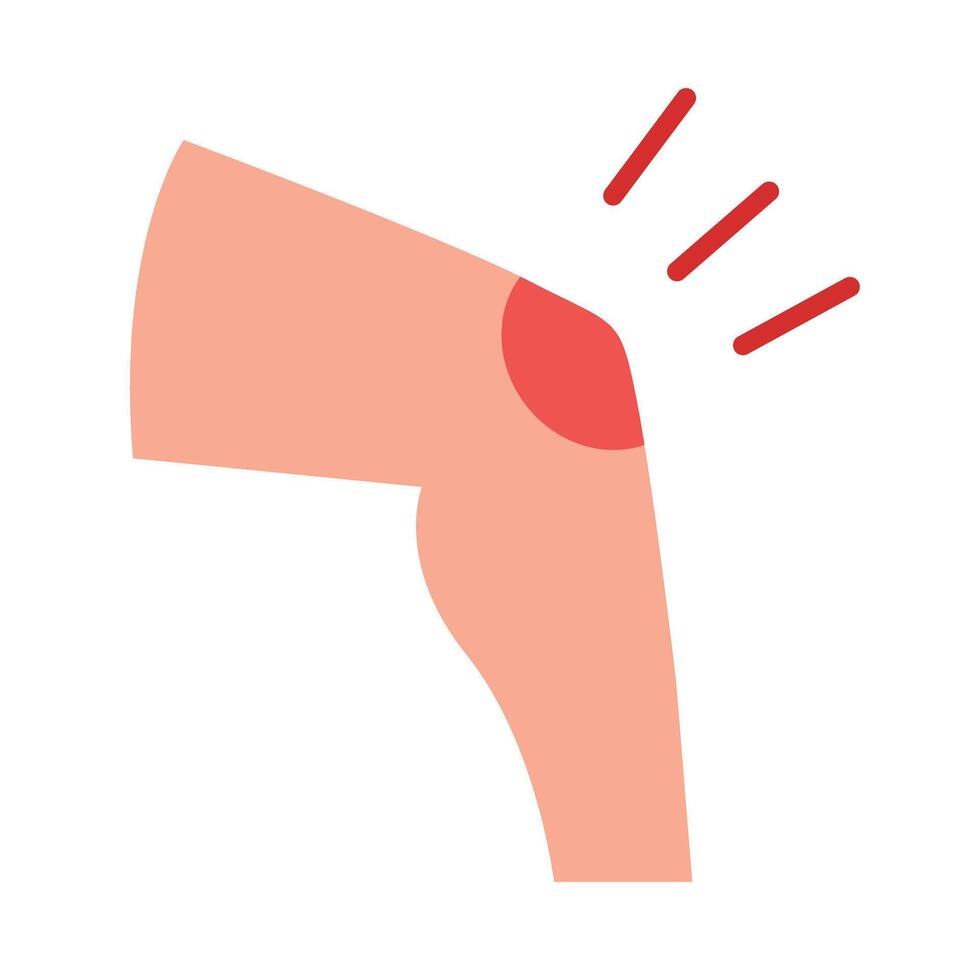 Knee Icon Design vector