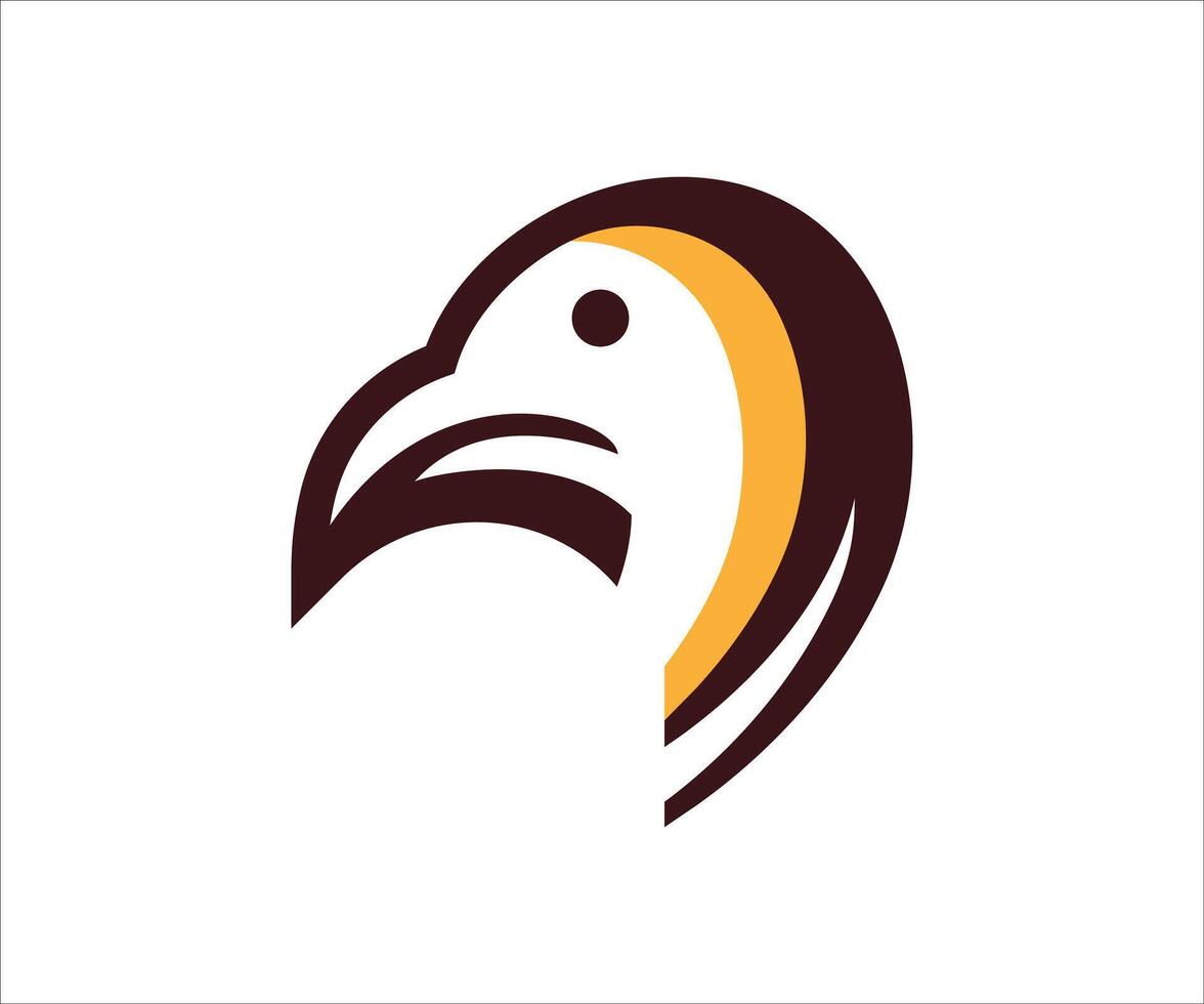 duck head logo vector