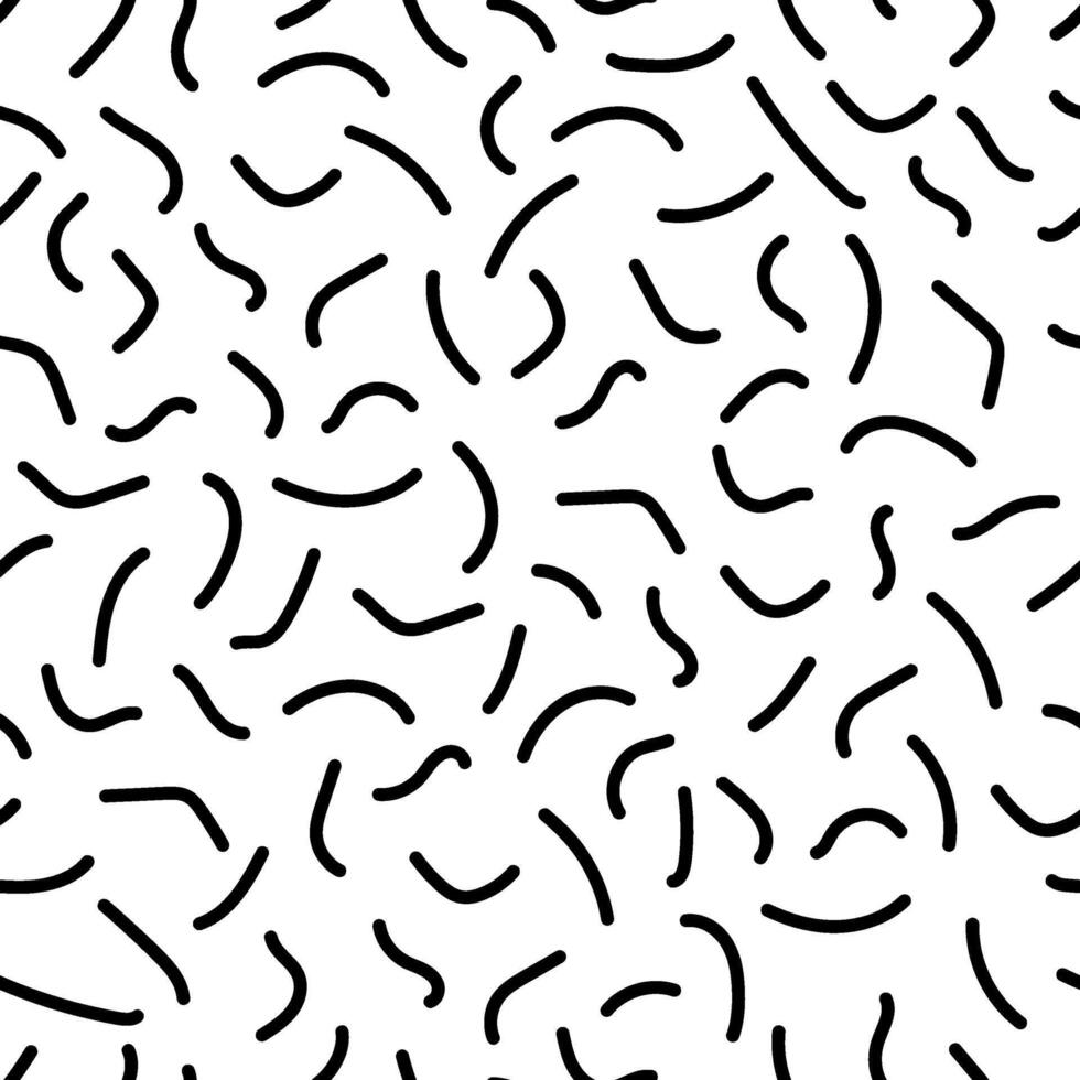 Seamless pattern with hand-drawn stripes. vector