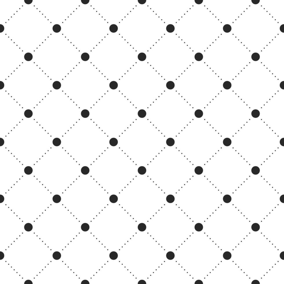 Black veil seamless pattern on white background vector