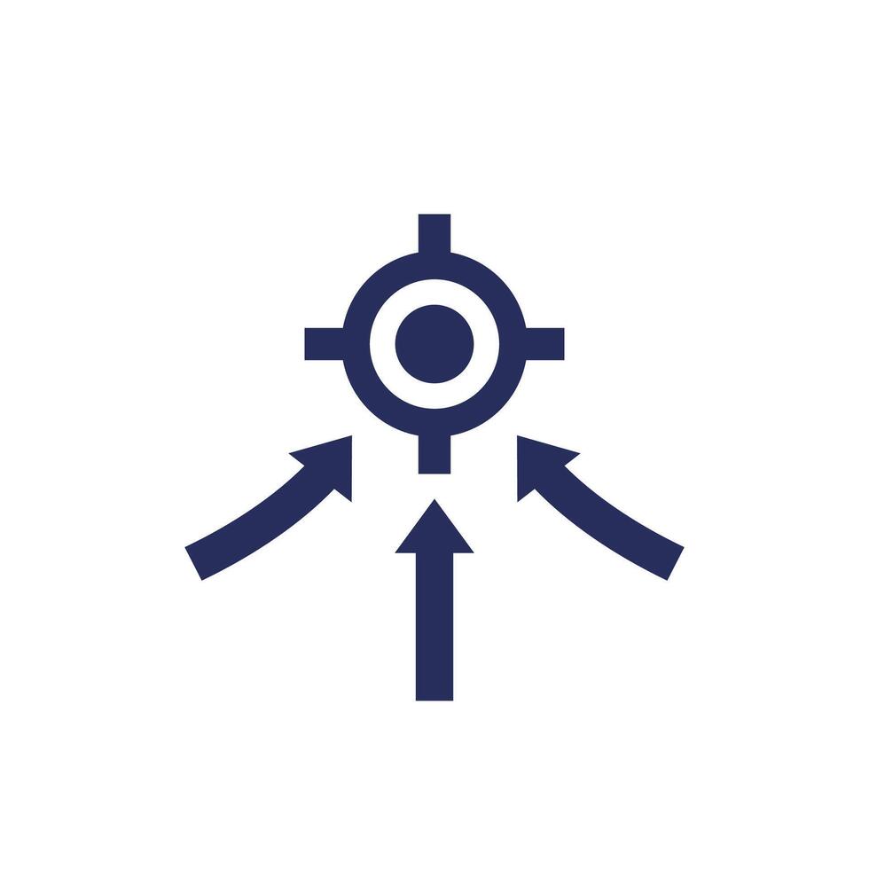 tactic icon on white, vector