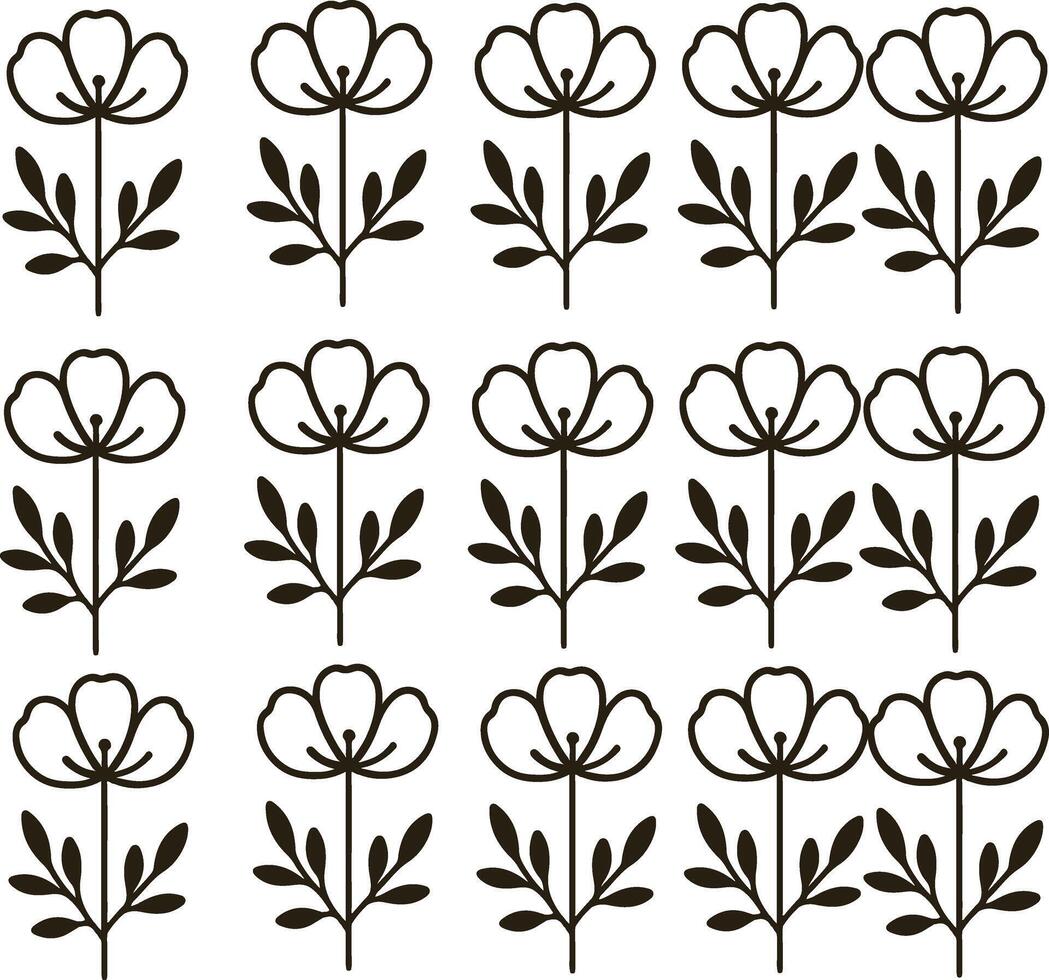 Floral Background with butterfly element for design vector