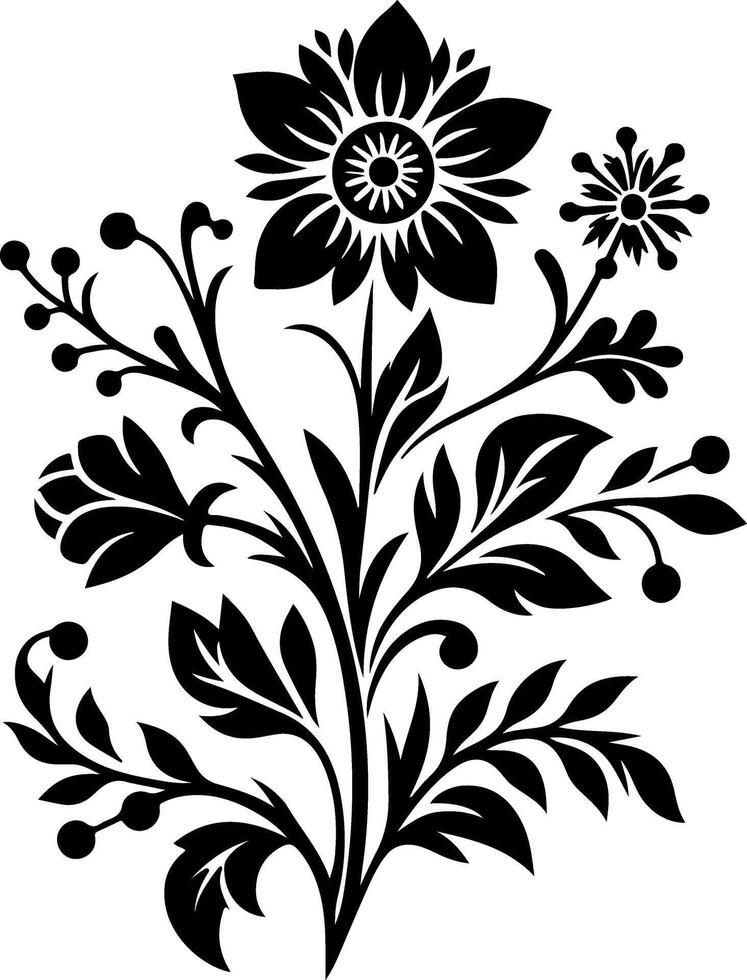 Floral Background with butterfly element for design vector