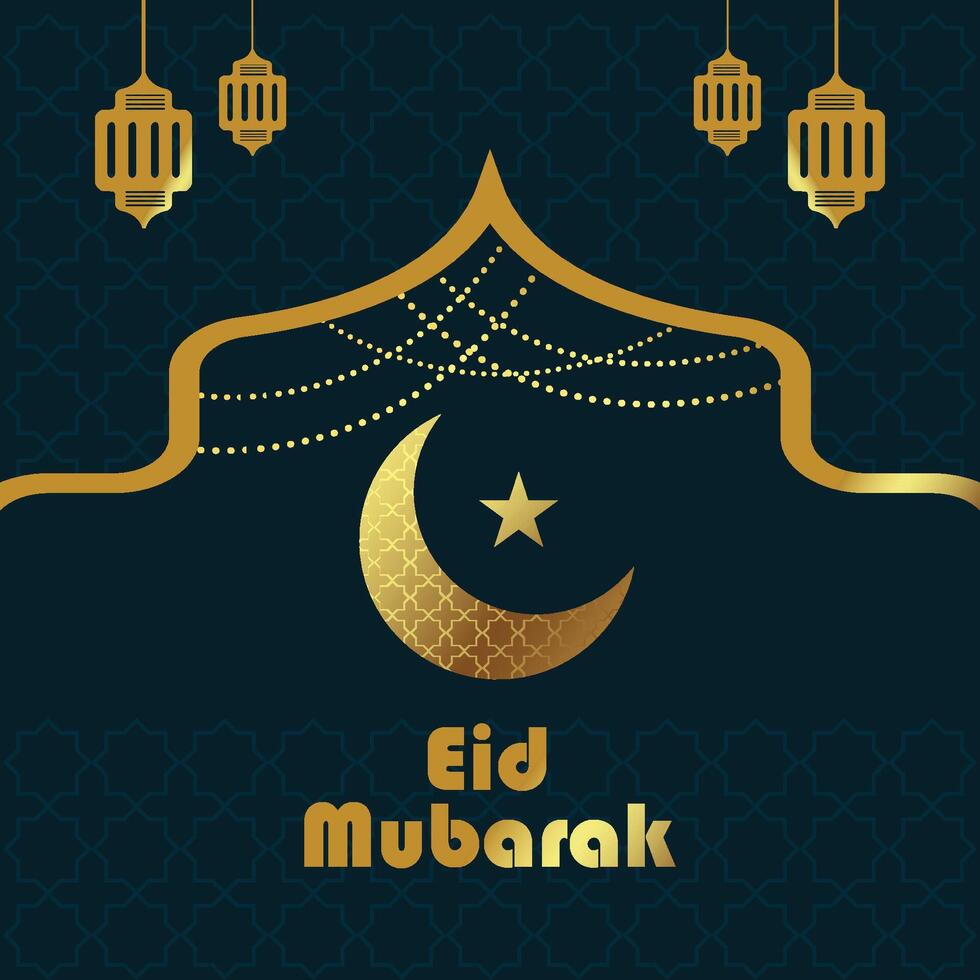Arabic Ornamental Patterned Background of Islamic Mosque, Design Greeting Card vector