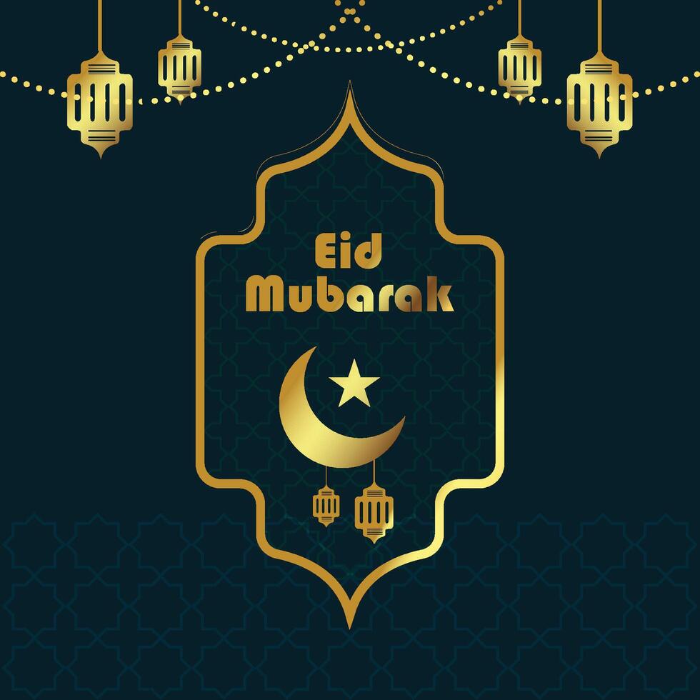 eid mubarak background icon illustration design graphic vector