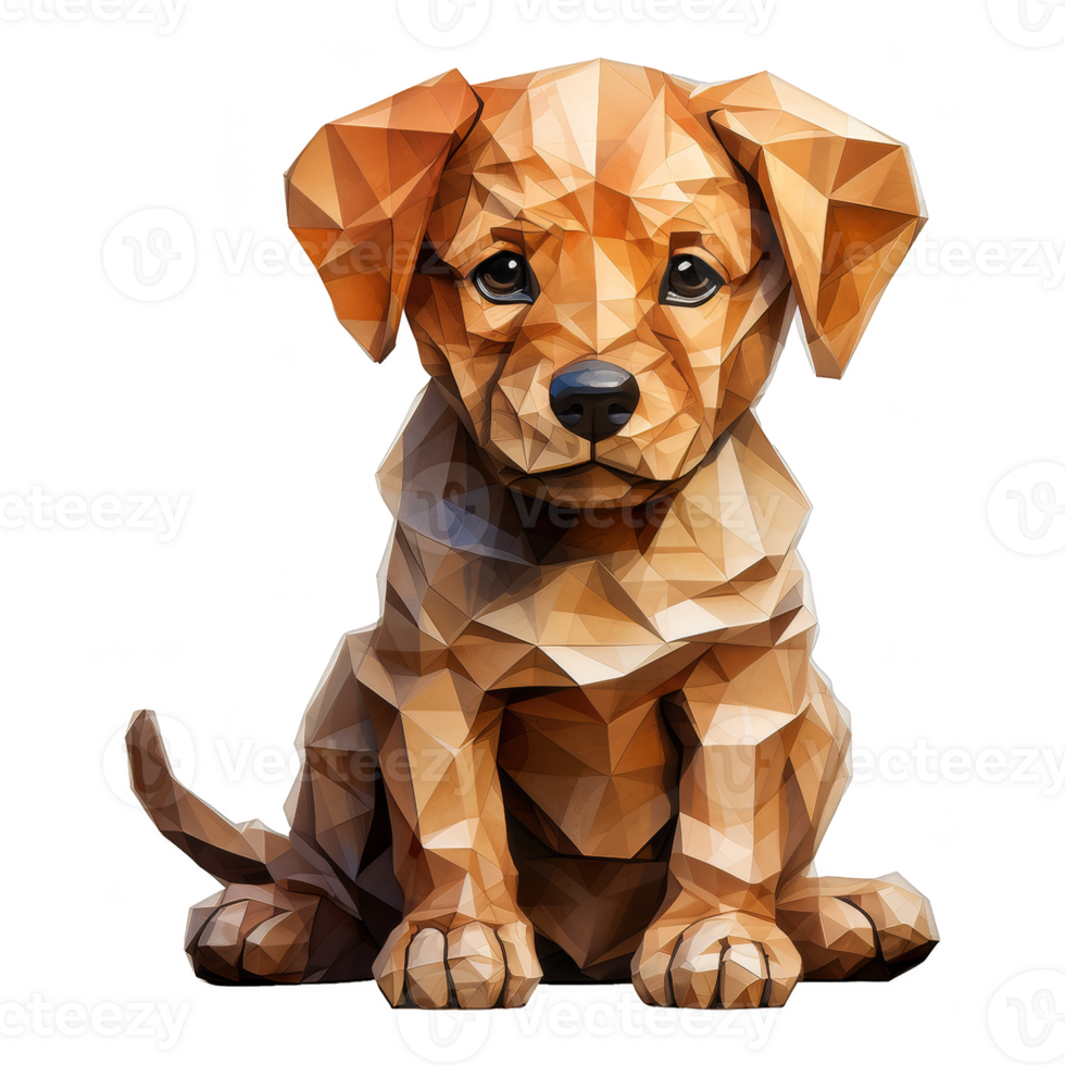 Low Poly Animals Illustration png