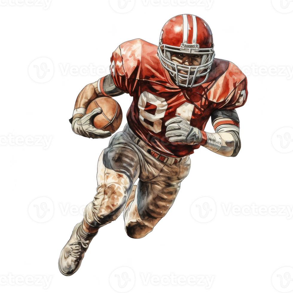 American Football Equipment Illustration png