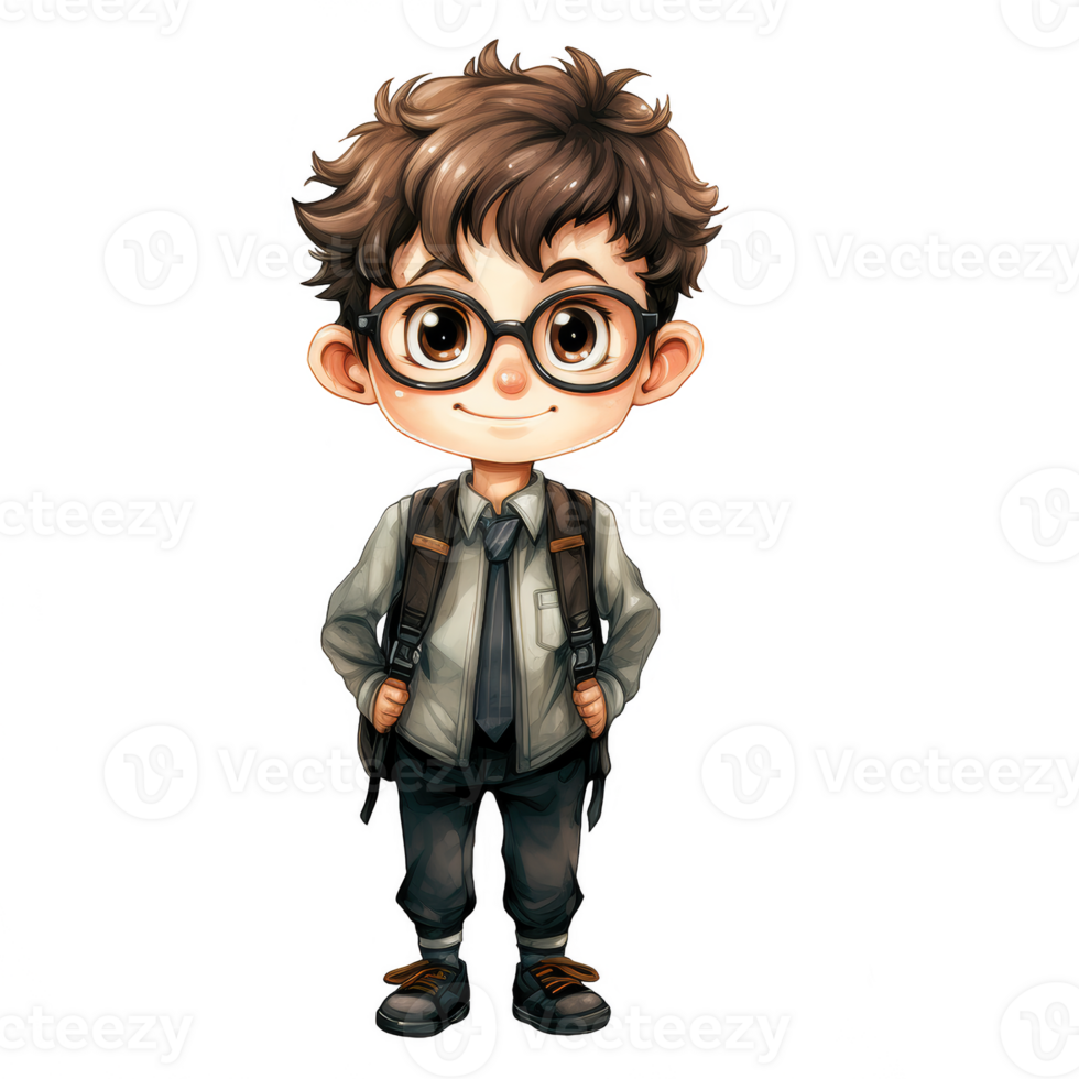 Male Student Illustration png