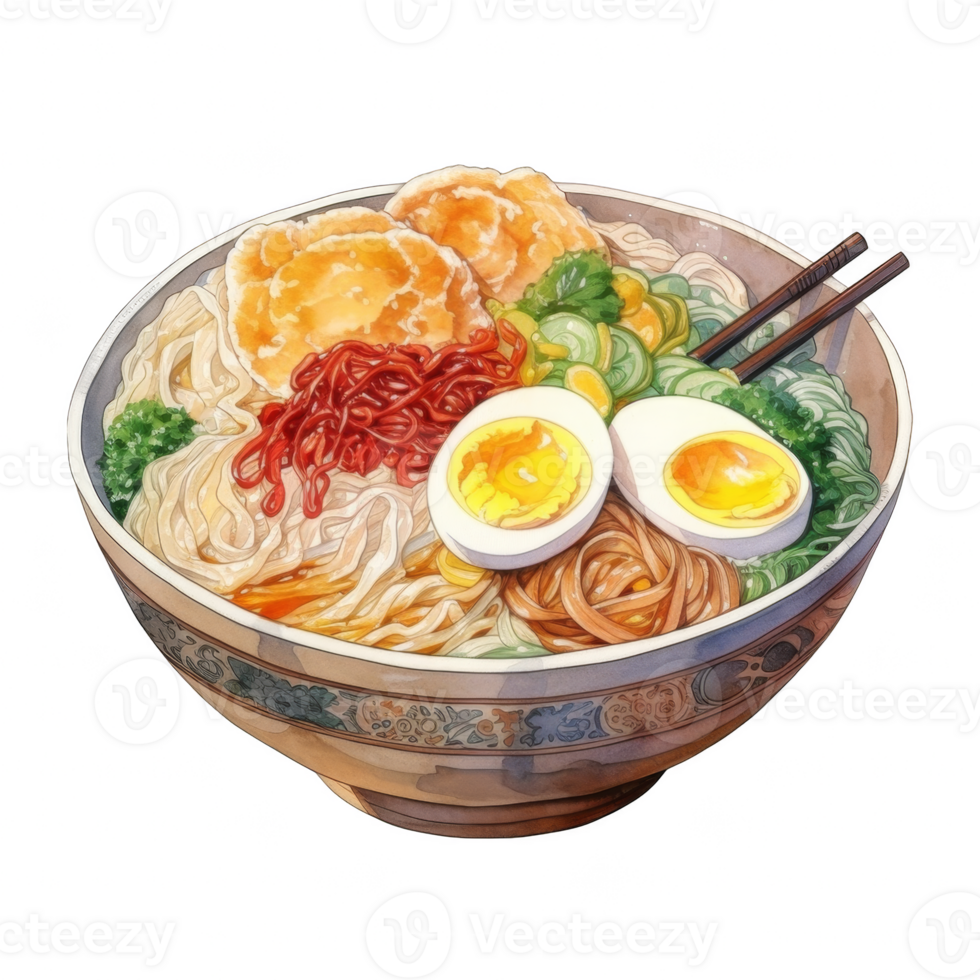 Ramen Clipart Illustration png
