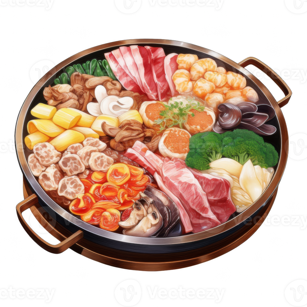 Sukiyaki Clipart Illustration png