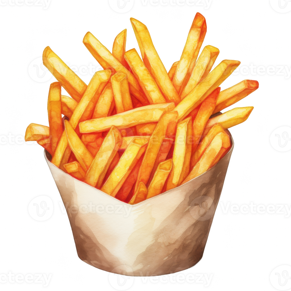 French Fries Illustration png