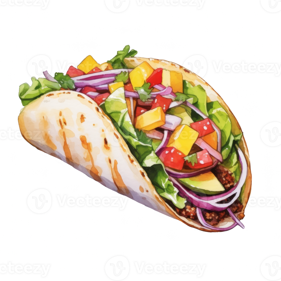 Taco Clipart Illustration png