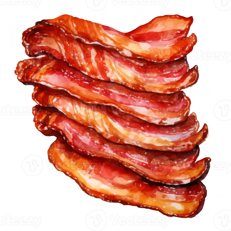 Bacon Clipart Illustration png