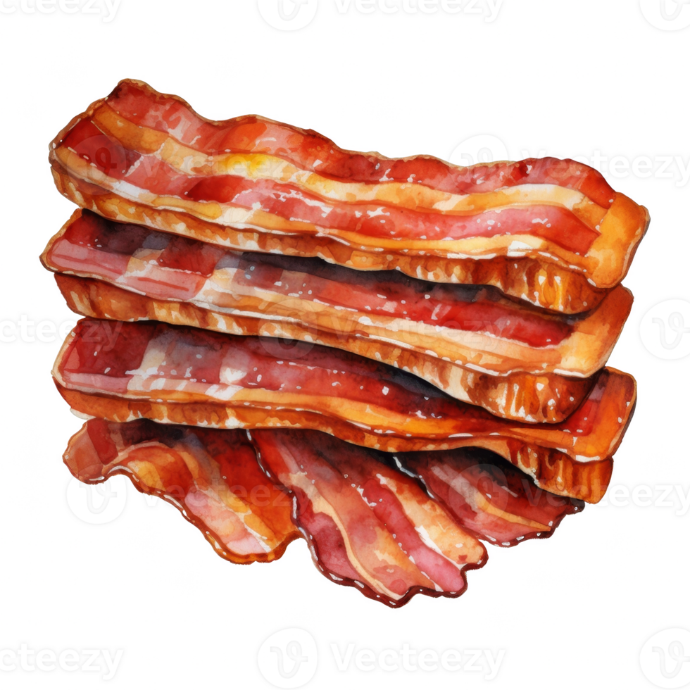 Bacon Clipart Illustration png