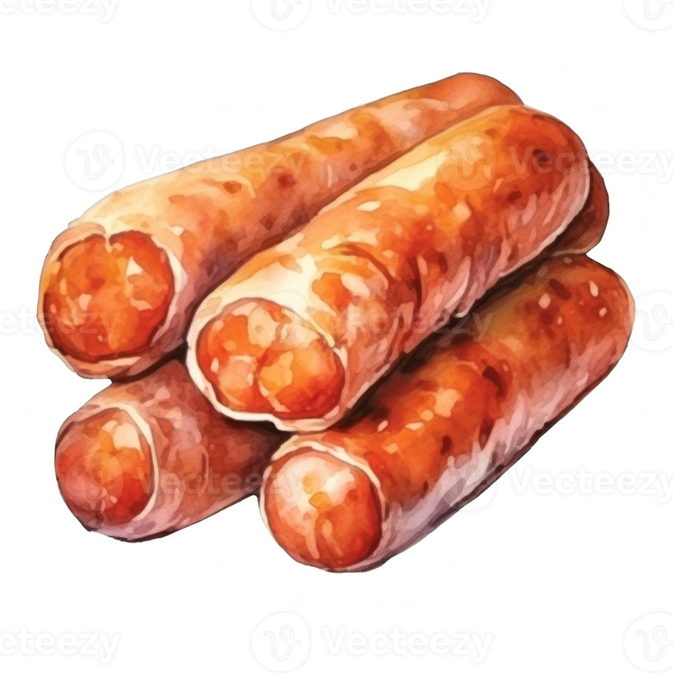 Sausages Clipart Illustration png