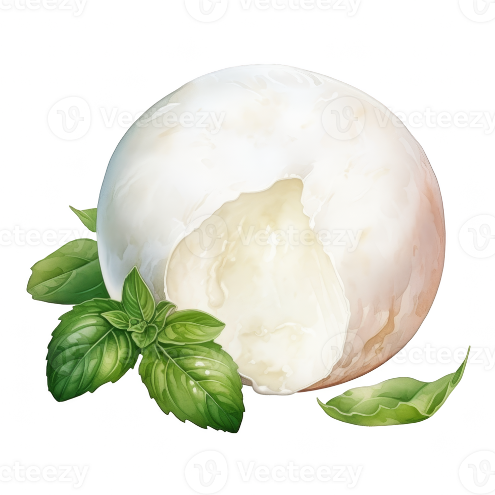 Mozzarella Clipart Illustration png